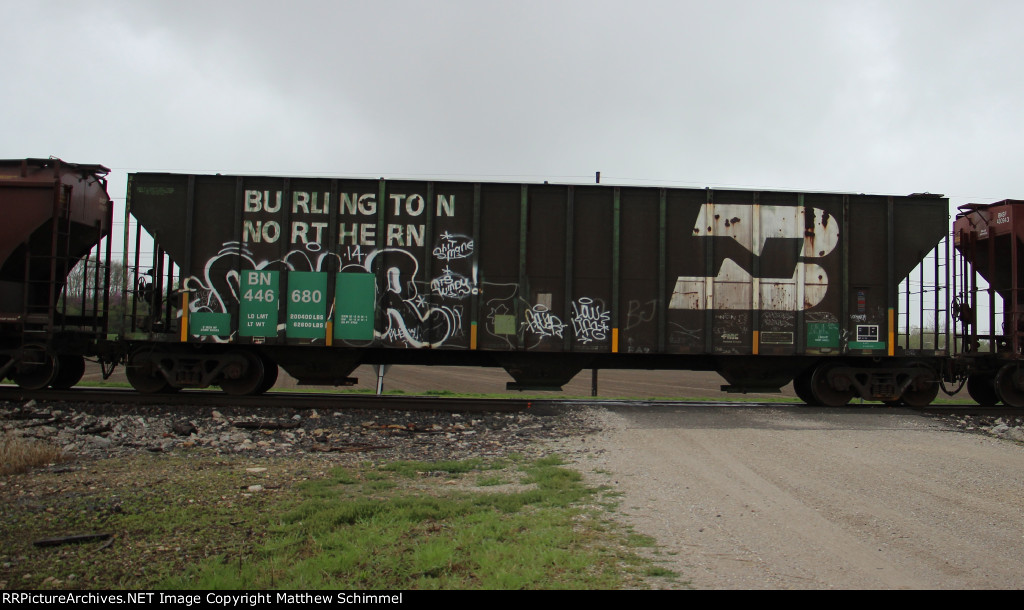 Burlington Northern FMC Covered Hopper